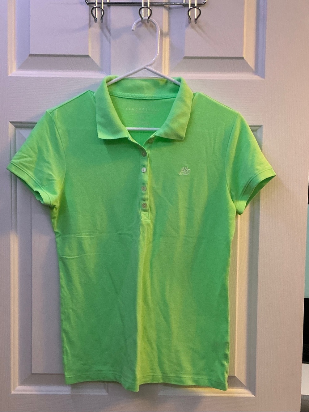 Aeropostale Neon Lime Girls' Polo